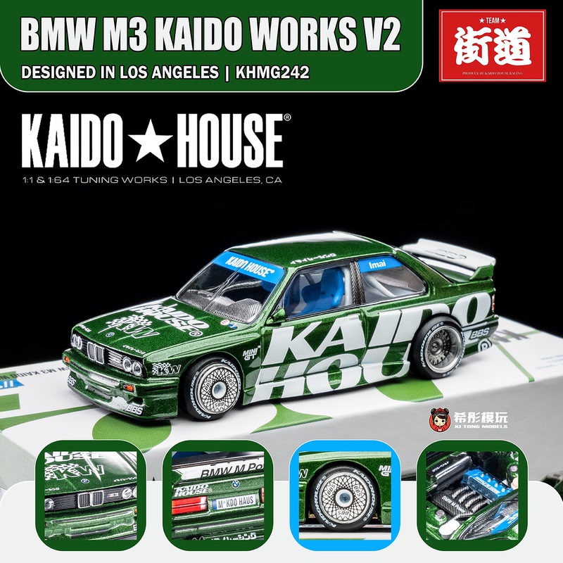 [in Stock] Kaido House X Minigt Bmw M3 Usa Limited Edition Alloy Car Model