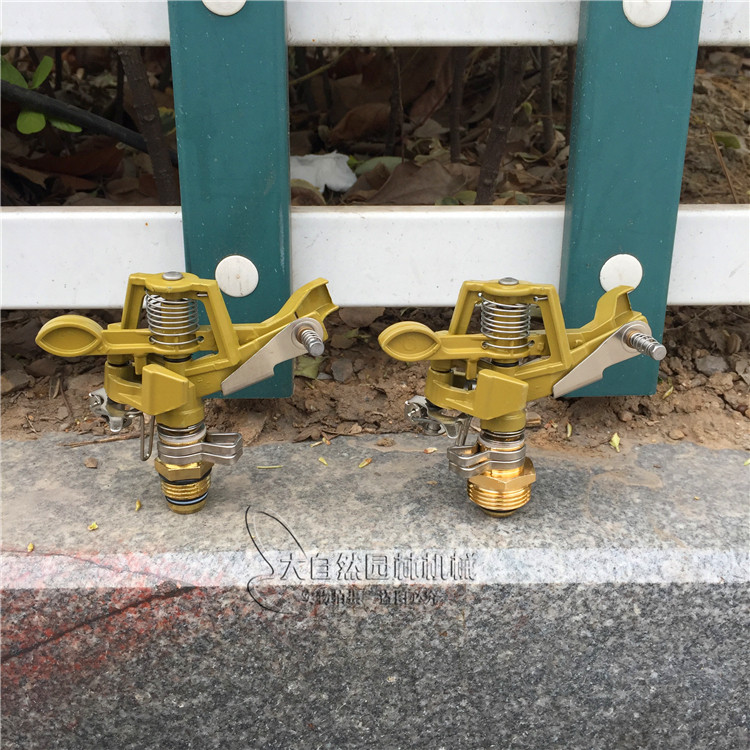 4 6-point garden sprinkler rocker-type sprinkler rotating sprinkler lawn green sprinkler 360-degree lawn sprinkler sprinkler