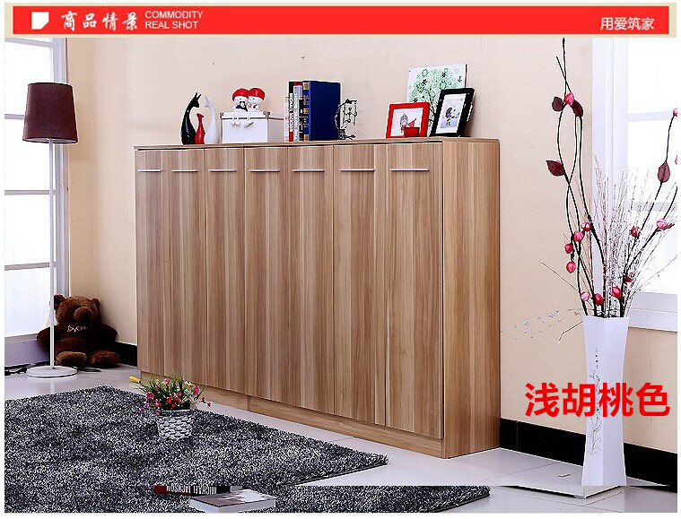 Cánh cửa khóa mới bán tối giản trong nhà và ngoài trời lớn dung lượng lưu trữ thang máy ban công lối đi đa cao giày giày - Buồng tủ quần áo gỗ giá rẻ