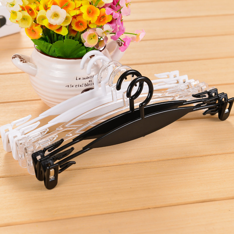 Plastic Underwear Hanger Bra Rack Twist Constantly Soft Glue Pure Color Bra Rack Clothing Store Supermarket Briefs Rack Clips