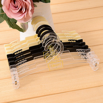 Plastic underwear hanger bra rack childrens non-slip bronzing underwear clip white shorts clip supermarket porch special
