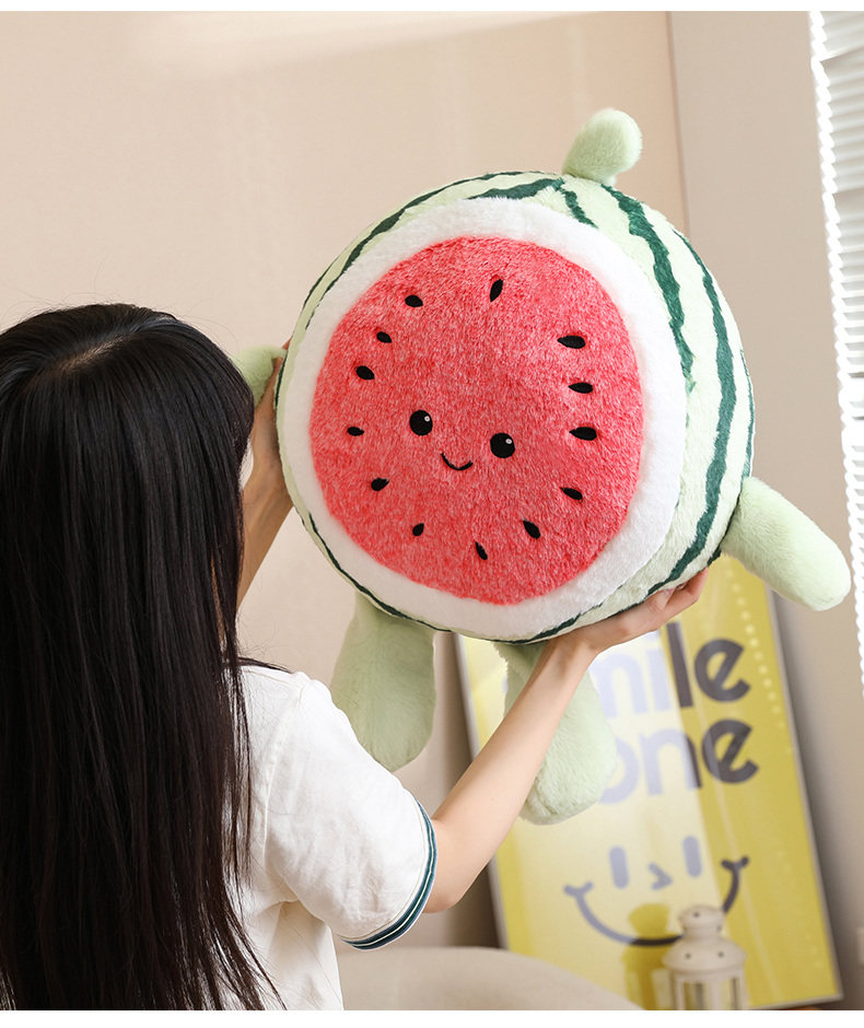 watermelon plush pillow detail image 12