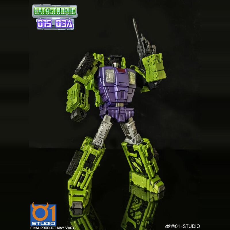01Studio Cell Hercules Six-In-One Transforming Toy Robot King Kong 01S 03A Forklift Engineering Vehicle