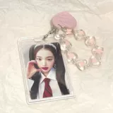 Высококачественный картхолдер, акриловый брелок, прозрачная подвеска, аксессуар