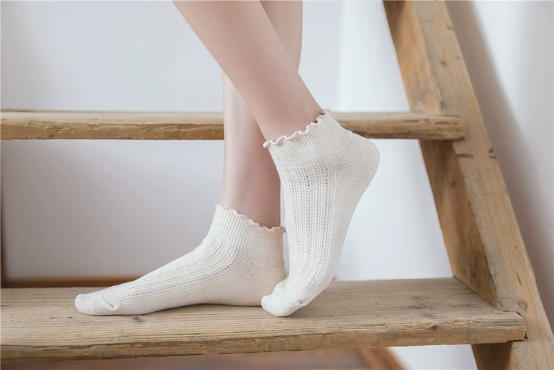 Hàn Quốc mùa xuân và mùa hè mỏng vớ vớ lỏng lẻo Nhật mềm em gái bằng gỗ vớ cotton trong vớ cô gái vớ sinh viên tat nu dep gia re