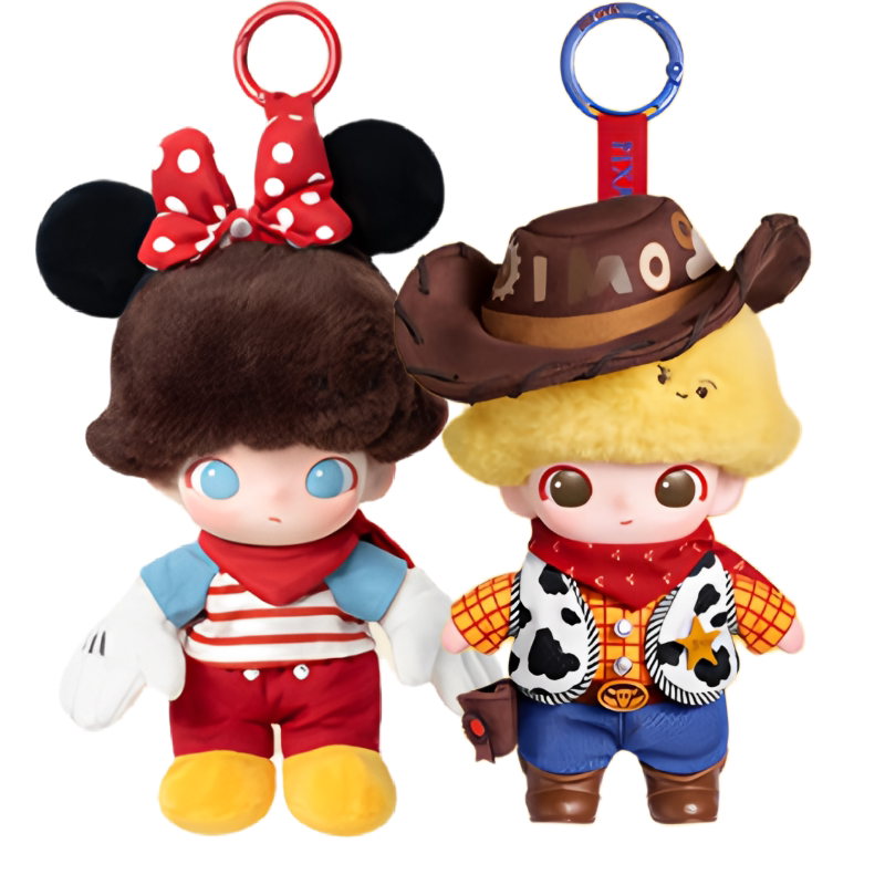 Bubble Mart Dimoo Worldpixar Disney Pixar Co-Branded Vinyl Plush Doll Blind Box Pendant