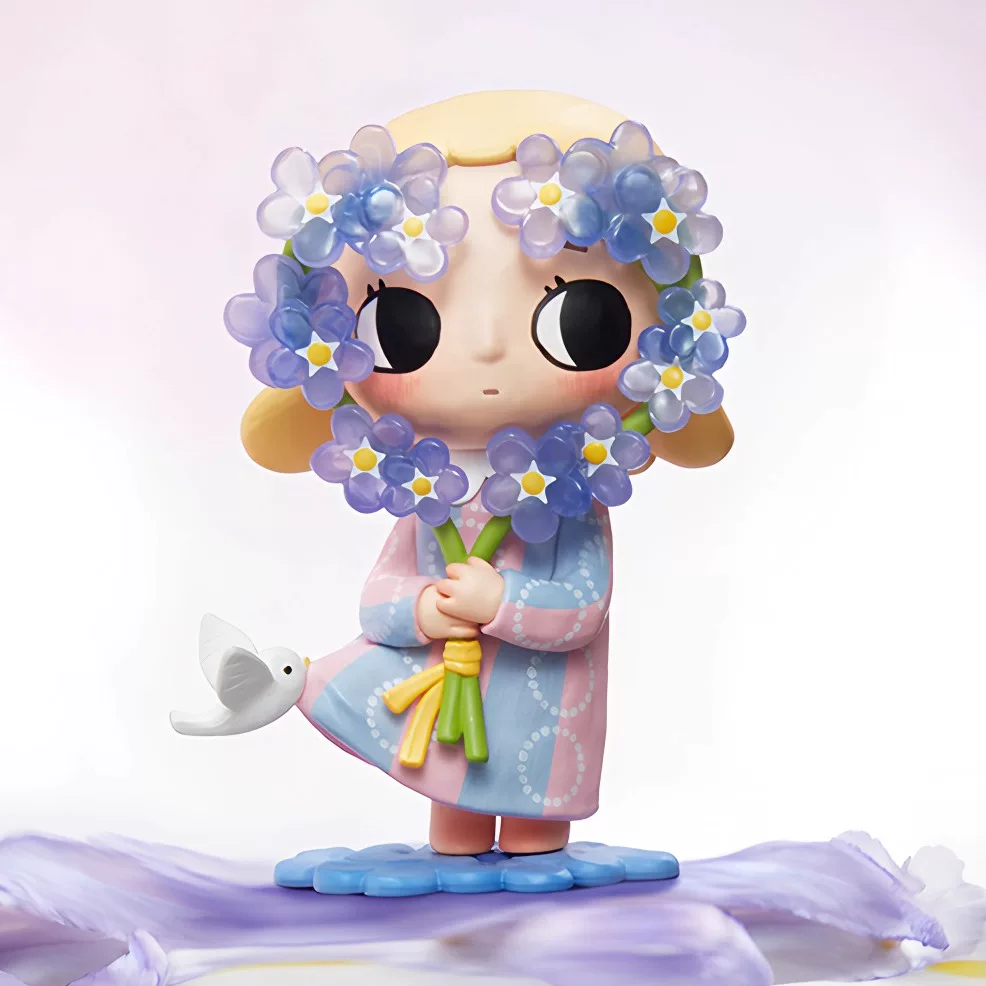 POPMART泡泡玛特 Nyota Four Seasons Series Model Blind Box Trendy Toys Ornaments Cute Gifts