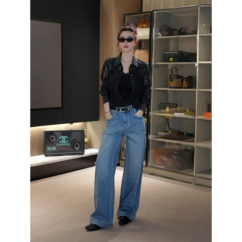 Ah Double Asfo【Mirror Flower】Hollow Embroidery Thin Long-Sleeve Shirt for Women, Stylish and Versatile Lace Sunscreen Shirt Ah Double Asfo【Mirror Flower】Hollow Embroidery Thin Long-Sleeve Shirt for Women, Stylish and Versatile Lace Sunscreen Shirt
