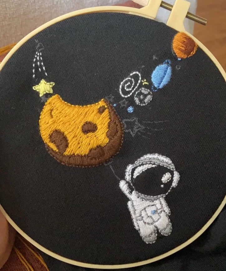 2022nikediy Embroidered Diy Material Bag Lovers T-shirt Hand Embroidered Boyfriend Birthday 520 Valentine's Day