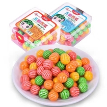 Colour Wave Five Colorful Watermelon Bubble Gum 240g Color chewing gum 8090 nostalgic snack for children Candy Blow