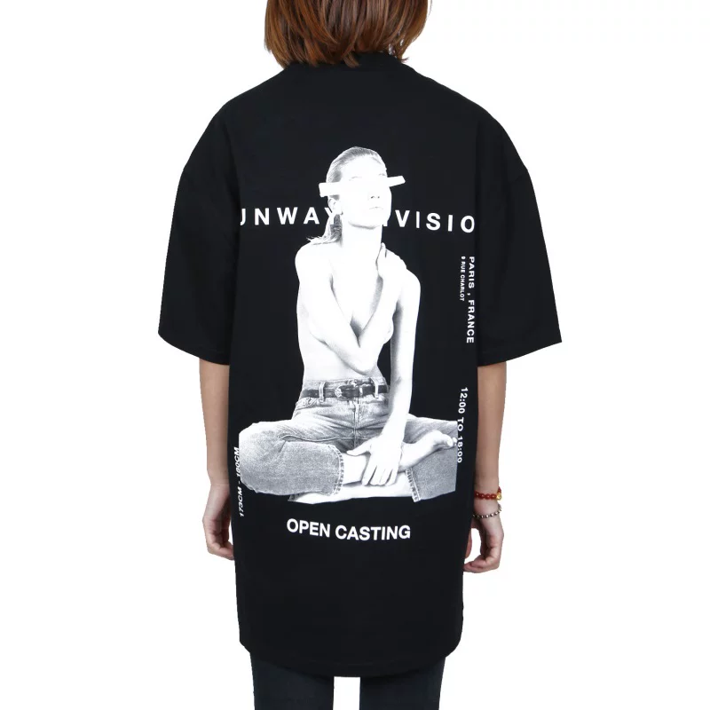 Специальная скидка IH NOM UH NIT женская Oversize короткий рукав футболка NDS19416