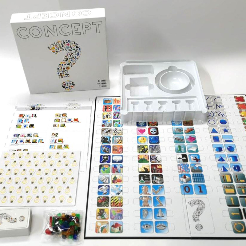 Cross-Border Best-Selling English Concept Team-Building Party Board Game Card Interactive Board Game