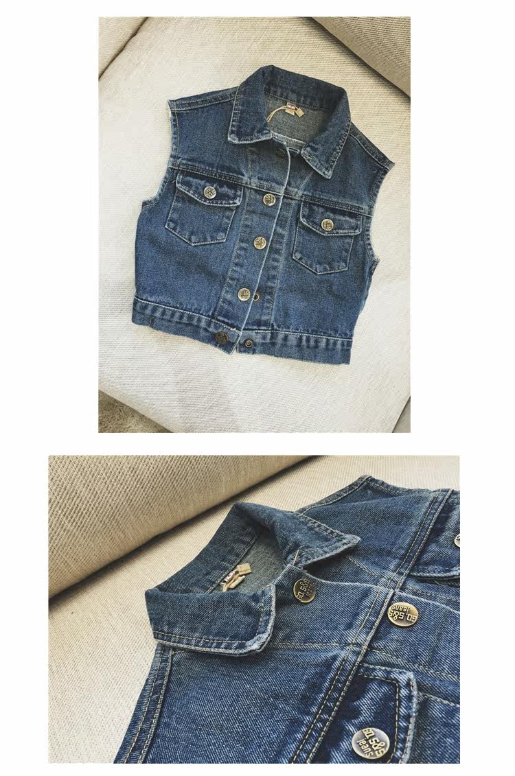 Gilet enfant en toile - Ref 2068814 Image 8