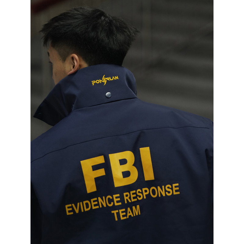 【Shell Breaking Project】Fbi American-Style Short, Wide, Tough, Upright Nylon 3m Thick Padded Jacket