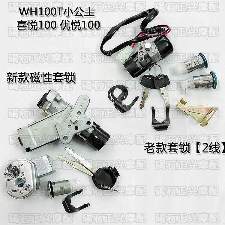 Apply to the 100 small princess delight WH100T-F-H - G electronic door lock magnetic lock anti - theft car lock