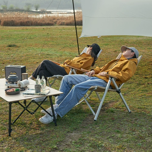 Mu Gaodi Shanchuan складной стул Kermit стул из алюминиевого сплава для отдыха на природе с высокой спинкой, регулируемый, удобный, широкий, портативный