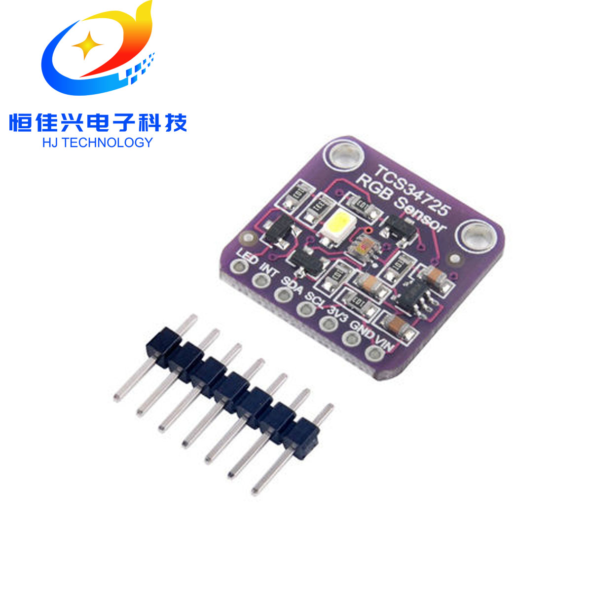 TCS34725 颜色传感器 Color Sensor RGB 开发板模块