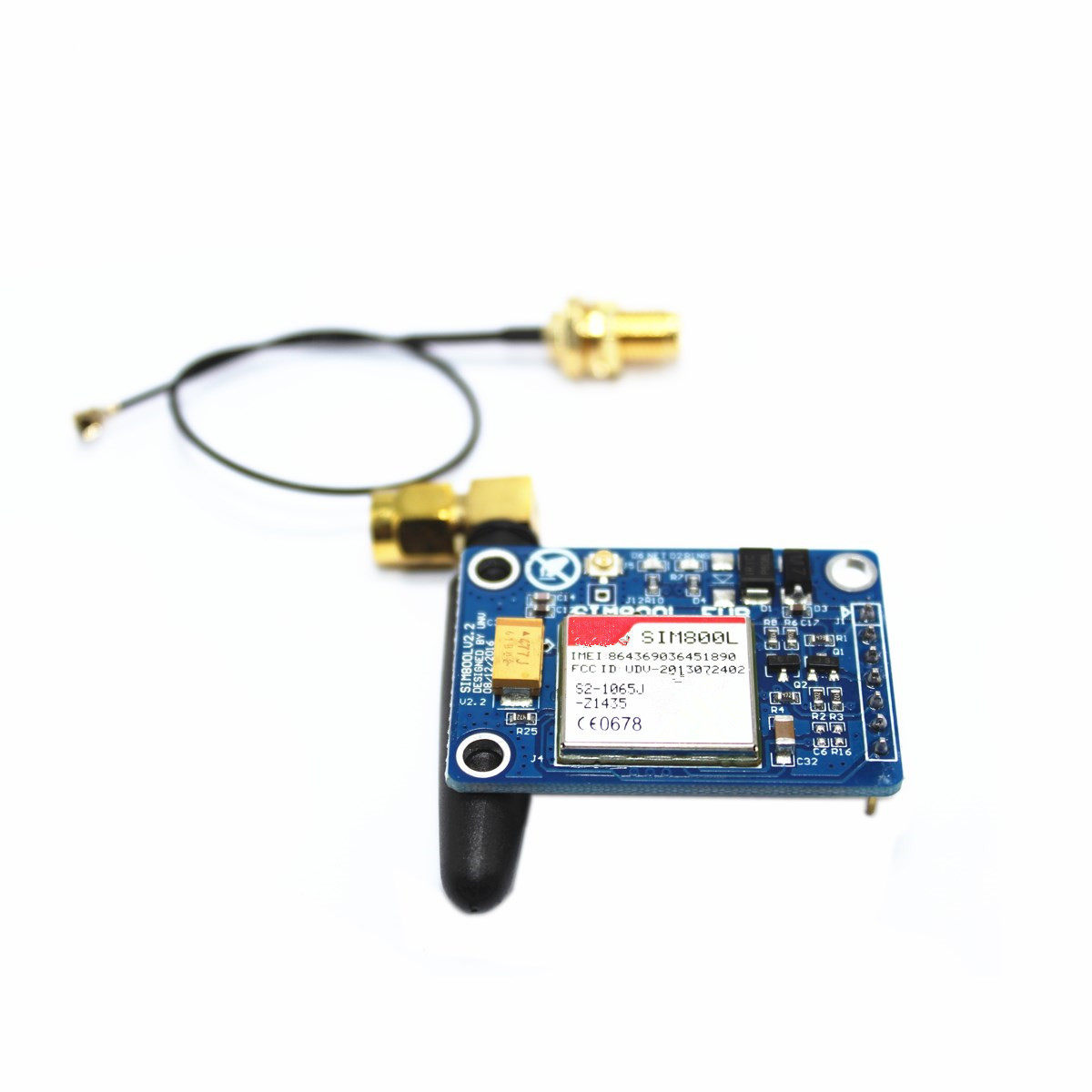 SIM800L模块 代替SIM900A 短信 数据GSM GPRS 4频全球可用