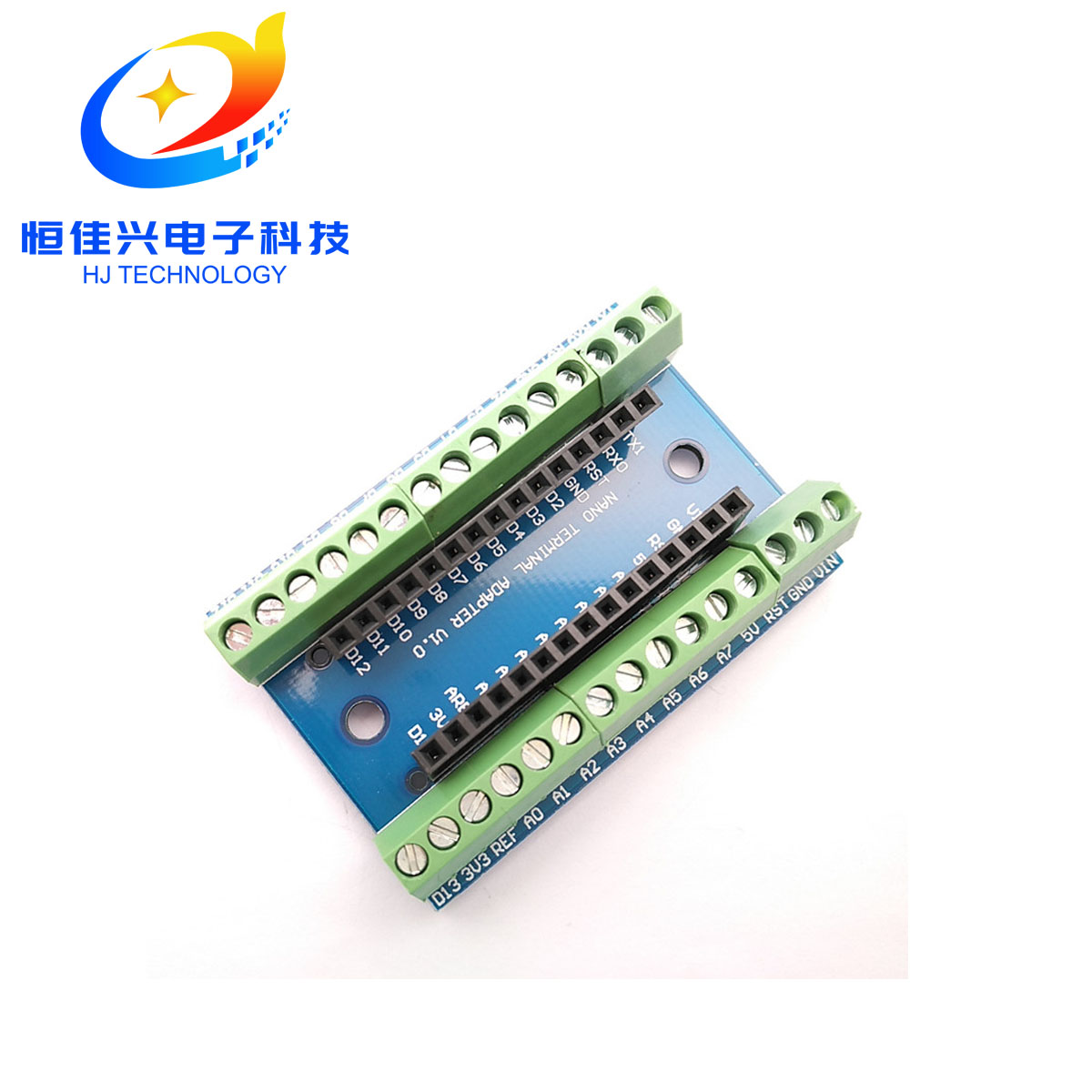 新款 扩展板 NANO IO Shield V1.O简易扩展板 兼容ard(C7A4)