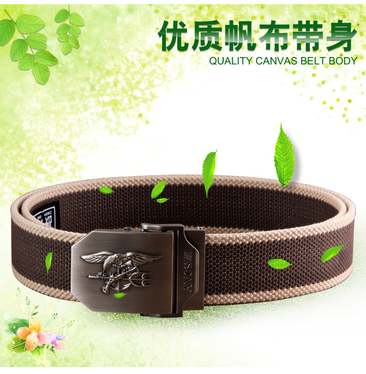Quân đội ngoài trời Quân đoàn thủy quân lục chiến đai vải ngụy trang quân đội nam và nữ sinh viên vành đai huấn luyện quân sự dây lưng da