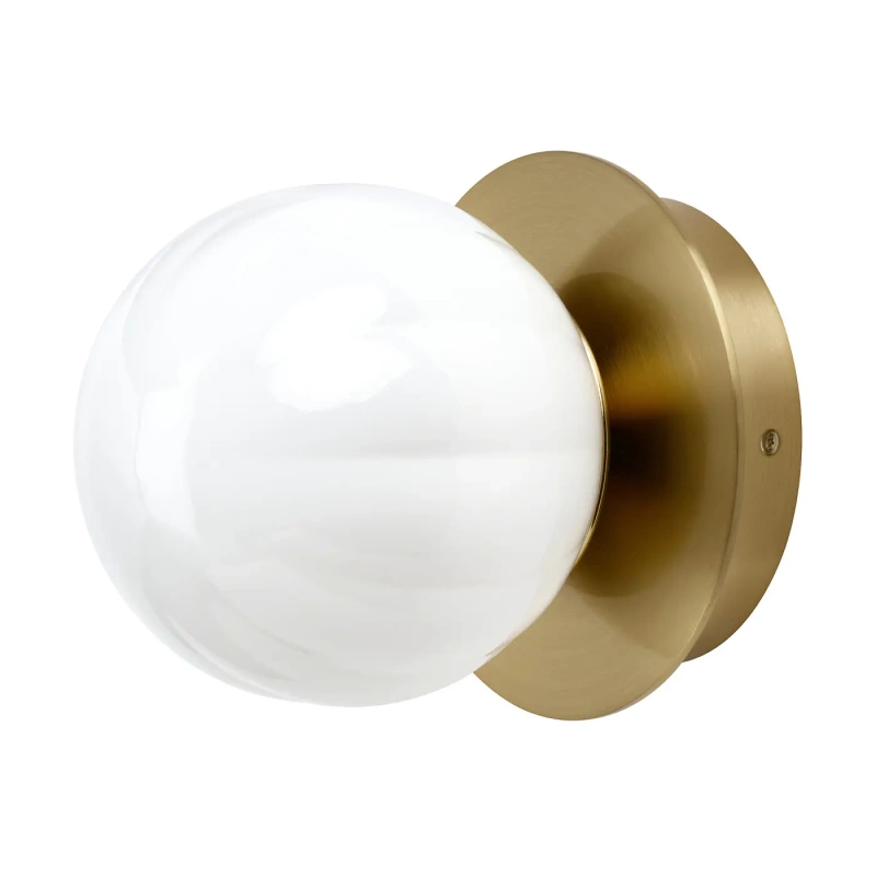 New Ikea Atespring Wall Lamp, Fixed Installation, Cream-Colored Bedroom Lighting Decorative Lamp 15cm