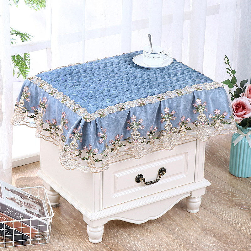 Eurobed Head Cabinet Cover Towel Bed Head Cabinet Multipurpose Cover Bedroom Fabric small tablecloth Dirty Cloth Art Lace Dust Cover
