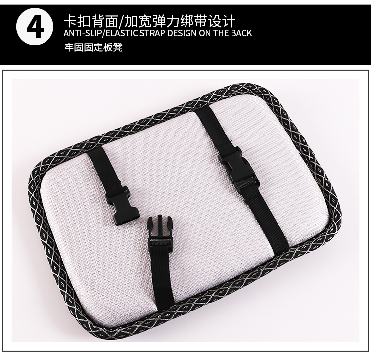 Mát rắm pad mùa hè băng lụa sinh viên lớp học quần áo nhân viên ghế đệm ghế đệm ghế băng ghế đệm pad trượt - Ghế đệm / đệm Sofa nệm ngồi ghế