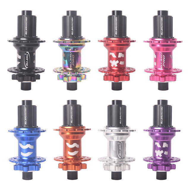 Rujixu High-Strength Mountain Bike Wheelset Dh39 Rim 26/ 27.5inch Disc Brake 120 Clicks Hg/Xd/Ms