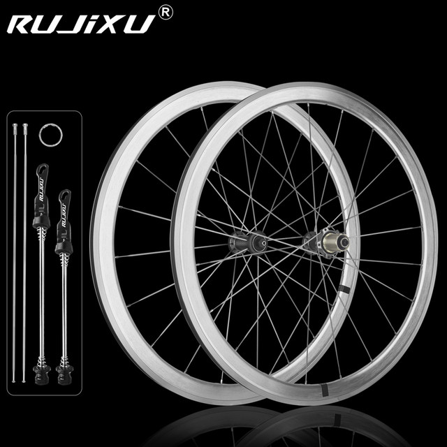 Retro Silver Road Wheel Set 700C120 Bearing Hub 40/50mm High Frame V/C Disc Brake Aluminum Alloy