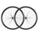 700C Frame Height 38mm Road Bike Straight-Pull V-Brake Pure Disc Brake Version Six-Bolt Center Lock Quick Release Road Bicycle Wheel