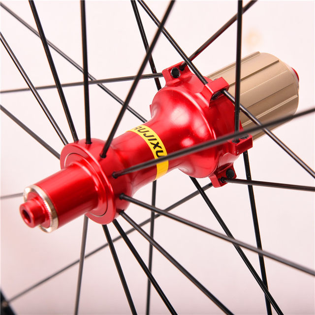 Super Loud 700C Frame Height 30 40mm Ultra-Light Road Wheel Set V/C Brake Disc Brake Front Two Rear Four Bearing Six Buckthorn Teeth