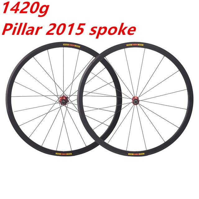 1420 Ke Rui Jackson Ultra-Light 700C Frame Height 30mm Road Wheel Set V/C Brake Aluminum Alloy Pillar2015