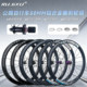 Rujixu 40/50mm High Frame Aluminum Alloy 54t Ratchet Rim Brake Wheelset Wind-Breaking Straight Pull Spokes V-Brake C-Brake Rim Brake