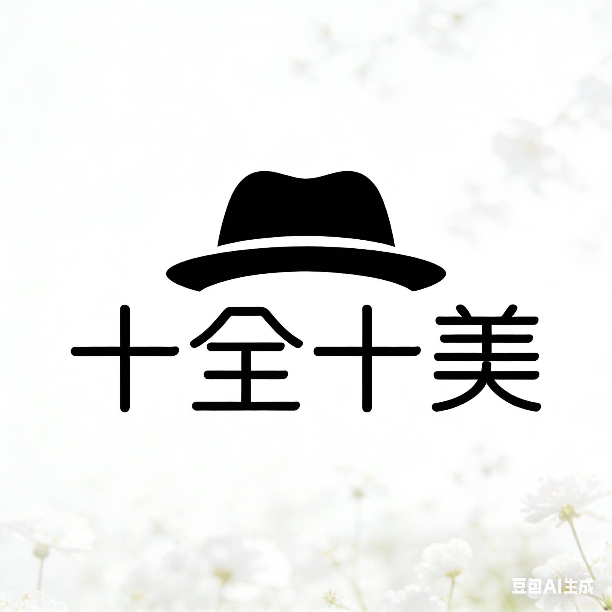 十全十美帽子铺的LOGO