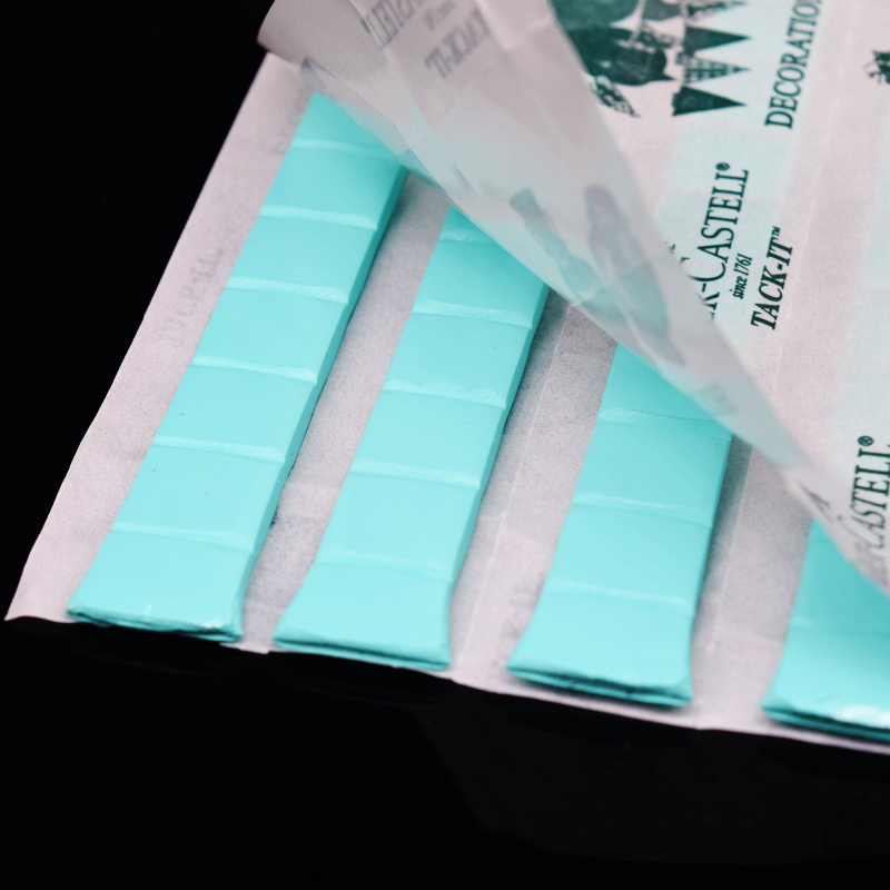 Dụng cụ làm móng Universal Clay Một miếng thẻ màu cố định keo nhựa đất sét bùn liền mạch tái sử dụng đất sét - Công cụ Nail máy làm nail