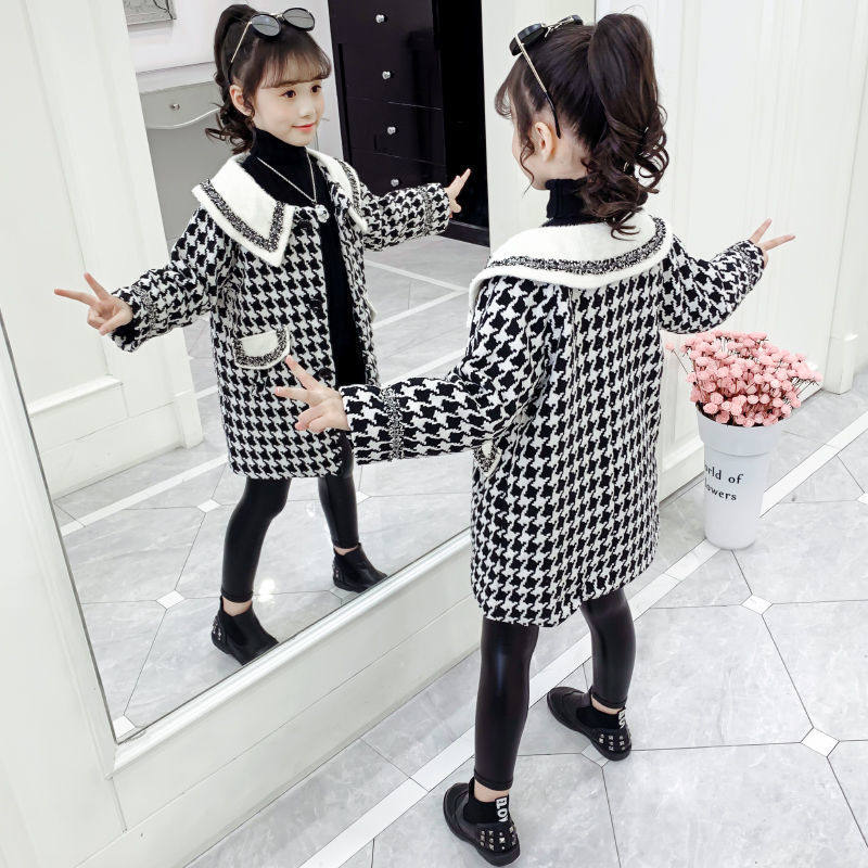 Girls spring coat 2022 new children's clothing spring - fall - winter ocean gas - clothing tide