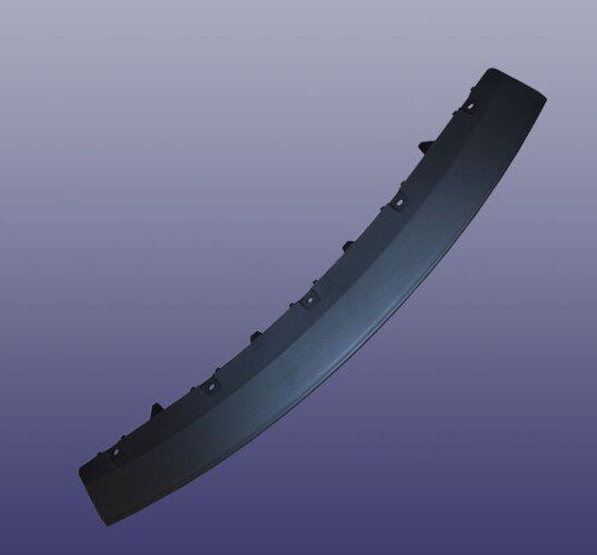 The original Chery Eliser 7 front bar under the new 16 Ariser 7 front bar bottom lip spoiler board