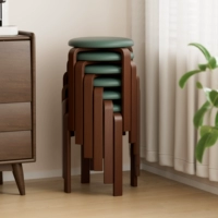 Модель мягкой сумки [упаковка из 6 шт.] цвет орех + темно-зеленый, прочная и устойчивая, штабелируемая