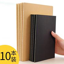 Notebook This sub-ancient A5 car line This kraft paper B5 minimalist university student day scorebook This handbill book this book