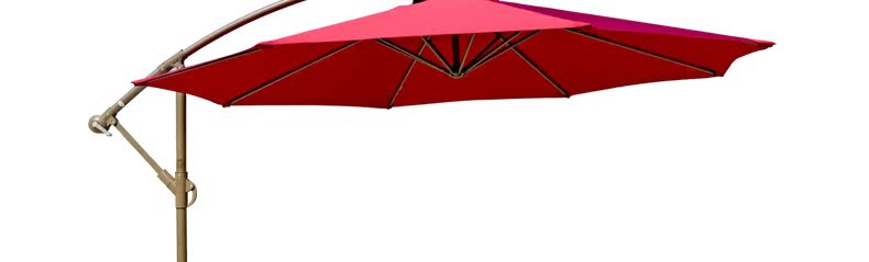 Tianyucheng Đồ Gỗ Ngoài Trời Ô Dù Ngoài Trời Sân Umbrella Lớn Parasol Roman Umbrella Đồ Gỗ Ngoài Trời Ô