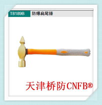 CNFB天津桥防T8189B防爆装柄扁尾锤