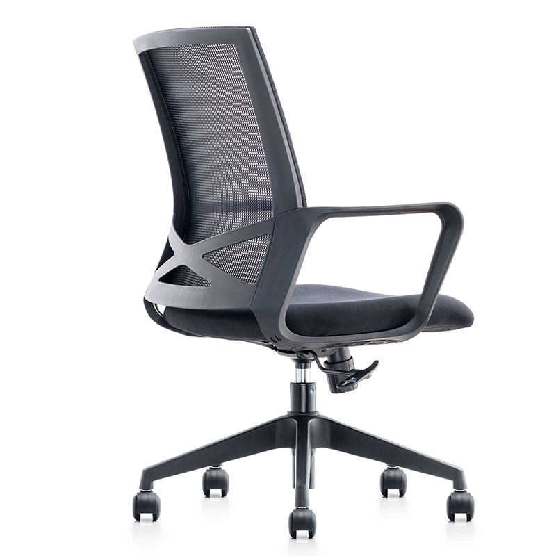 Shanghai Block Staff Office Chair Body Ergonomics Computer Chair Mesh Cloth Breathable Conference Chair Brief Casual Swivel Chair