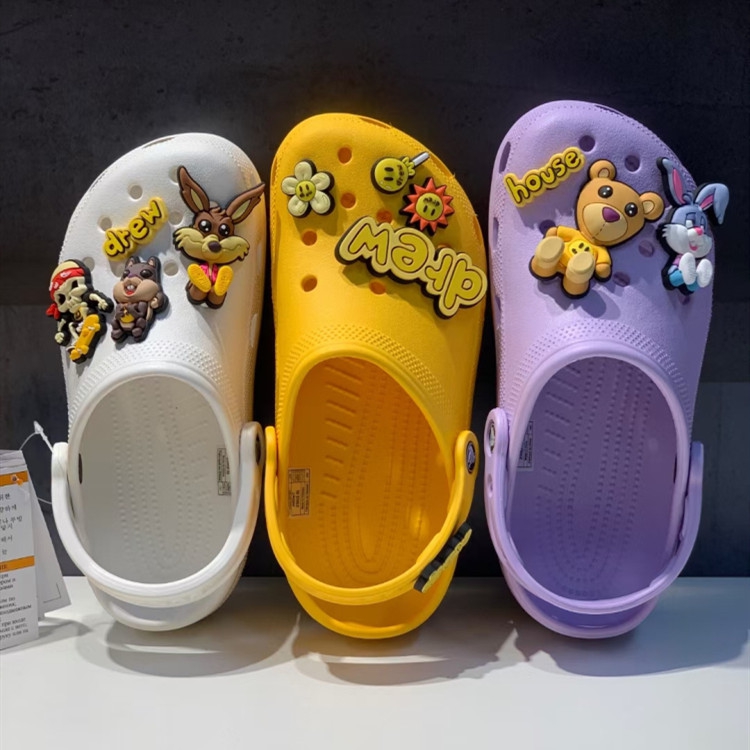 Hot Pins Continuation of the section Men and women Classic Klocke beach lovers cave shoes overnight Rich Mahjong Shoes Flowers 10001-Taobao