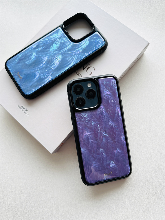 Ssself For Girls Versatile Purple Lavender Dreamy Sweet High Quality Premium 15, 14, 13, 12, 11 iPhone Case