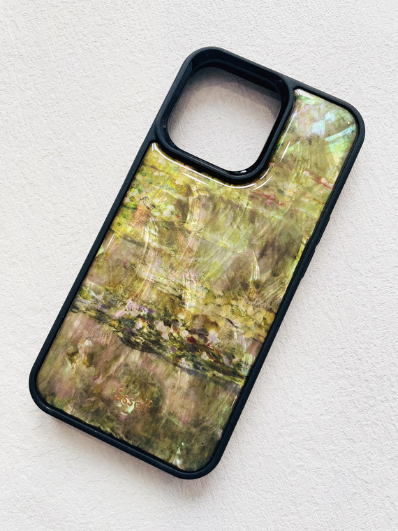 Ssself For Girls Natural Fritillary Famous Painting Epoxy High Quality Premium 15, 14, 13, 12, 11 iPhone Case