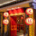 Net celebrity hot pot shop дверь отеля с фонарем в форме барабана, люстра у входа в столовую, характерные декоративные светильники, водонепроницаемые и солнцезащитные кремы mini 0