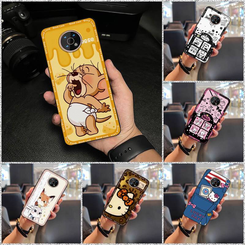 Suitable for Nokia G50 Mobile Phone Case, Dustproof, Youthful, Cooling, Fun, Simple Graffiti, Personalized Texture