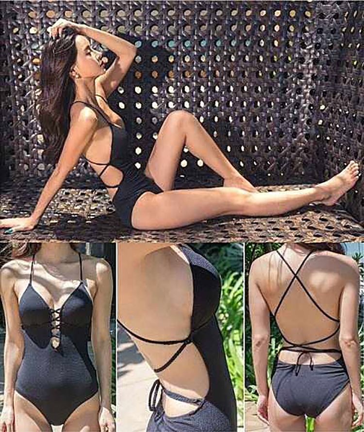 Đặt hàng riêng - Đồ bơi nữ Xiêm gợi cảm quai bikini tam giác nhỏ che ngực giảm béo tắm nước nóng mùa xuân đồ bơi nữ liền thân