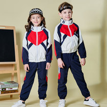 Kindergarten Garden Suit Spring Autumn Suit New Sportswear Teacher Children Class 3 sets of elementary school uniforms for elementary school children