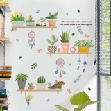 Свежая зеленая наклейка на стену, наклейки, популярно в интернете